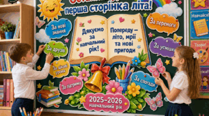 Останній урок — перша сторінка літа! 🌈
