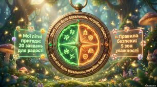 Літні канікули без турбот! Чек-лист пригод та правила безпеки. Презентація+інфографіка