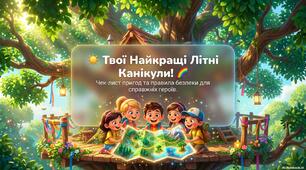 Чек-лист пригод  та правил безпеки на літніх канікулах. Презентація+інфографіка