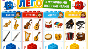 Музично дидактична гра "Музичне лего"