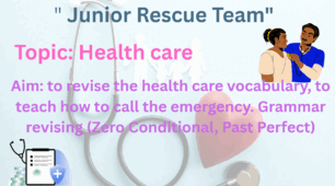 Команда молодих рятувальників. Junior rescue team.