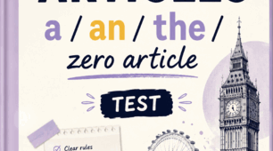 Grammar: Articles a / an / the / zero article