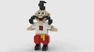 Покрокова інструкція «Козак» для конструювання з LEGO (або сумісних блоків)