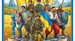 23 травня — День Героїв: Патріотичний плакат для школярів (усі епохи звитяги)