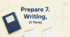 Prepare 7. Writing, II Term