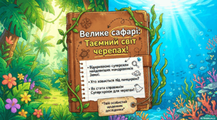 "Таємничий світ черепах" - до всесвітнього дня черепах (23 травня)
