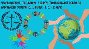 Громадянська освіта, 8 клас