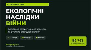 Всесвітній день охорони довкілля. День екології. Екологічні проблеми України. Глобальні наслідки війни для довкілля