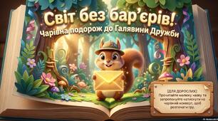 "Чарівна подорож до Галявини Дружби"
