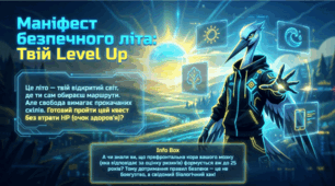 «Маніфест безпечного літа: Твій Level Up»: Інтерактивний квест-гайд із БЖД для підлітків (5–12 класи) (БЖД літні канікули)