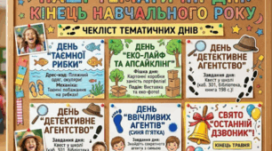 Тематичні дні: п'ять днів до літа