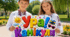 Яскравий напис для фотозони «Ура! Канікули!» 🌞🎉