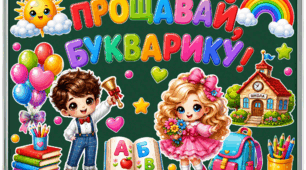 Оформлення до свята «Прощавай, Букварику!»