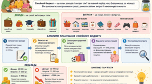 Фінансова грамотність Тема: Сімейний бюджет і планування витрат
