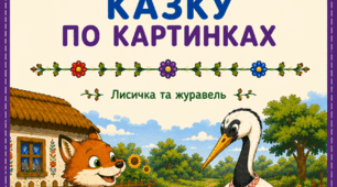 «Лисичка та журавель»