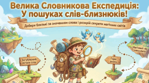 Тренувальні вправи «Близькі за значенням слова»  2 клас