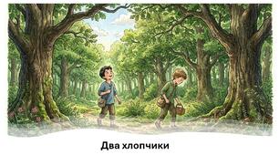 Презентація. Володимир Бровченко. Два хлопчики.