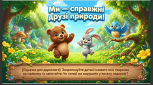 Презентація "Ми друзі природи." Природа. Середня група.