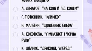 Література на літо для майбутніх семикласників