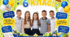 Фоторамка "ПРОЩАВАЙ 6 КЛАС!" до свята Останнього дзвоника для створення великого святкового банера або фотозони