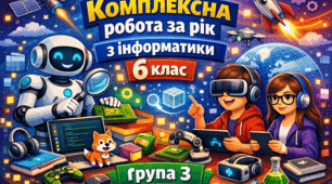 ГР 3. Комплексна робота за рік з інформатики 6 клас (за групами результатів)