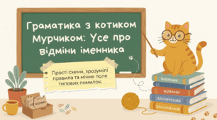 «Граматичні пригоди котика Мурчика: Подорож у світ відмін іменника»