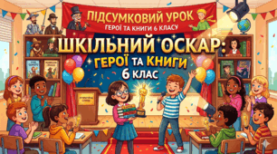 🎬 Літературний «Оскар» замість нудного підсумку у 6 класі: як яскраво завершити навчальний рік на уроках зарубіжної літератури