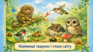 Проєкт "Найменші тварини і птахи світу"