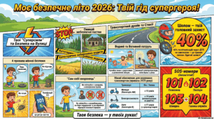Комплексна бесіда перел лтніми канікулами + Пам'ятка