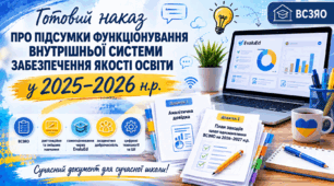 Готовий наказ «Підсумки ВСЗЯО — 2026».  Аналітична довідка + план удосконалення