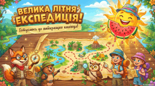 Останній квест-урок для 1-4 класів "Велика літня експедиція!" 2026 (презентація, план-конспект, роздатковий матеріал)