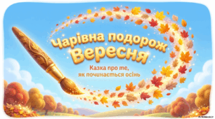Казка "Чарівна подорож Вересня"