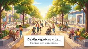 БЕЗБАР'ЄРНІСТЬ – ЦЕ…