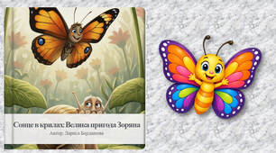 📖 Книга "Сонце в крилах. Історія утворення метелика"
