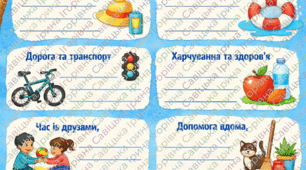 Памʼятка для дітей  « Правила літніх канікул»