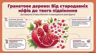 Гранат: від духовного символу до секретів вирощування та користі