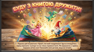 Презентація "Буду з книгою дружити." Соціум. Середня група.
