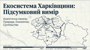 Аналітична панель екосистеми Харківщини: Природа, Економіка, Суспільство