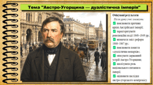 Австро-Угорщина — дуалістична імперія. 9 клас. НУШ (2026). Історія України, всесвітня історія та громадянська освіта. За підручником авторів Щупак І. та інші.