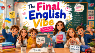 The Final English Vibe. Останній урок англійської мови перед літніми канікулами