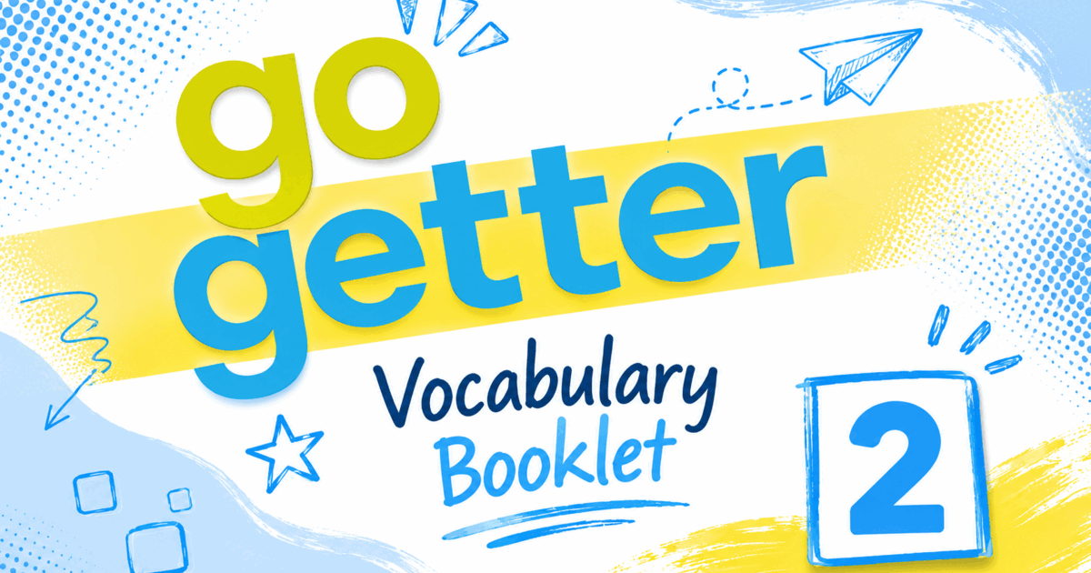 Go Getter 2 Vocabulary Booklet | . Англійська мова