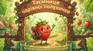 📚 Квест-презентація з читання (1–4 клас) 🍓 Тема: Таємниця чарівної полунички
