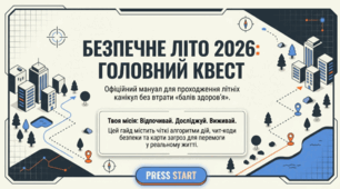 Техніка безпеки під час літніх канікул