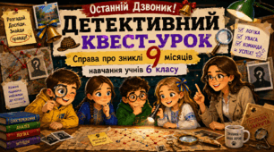Останній дзвоник . Детективний квест-урок для 6 класу.
