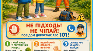Памятка «Міни і розтяжки: дбаємо про безпеку прогулянок»