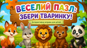 Веселий пазл | Збери тваринку | 8 частина