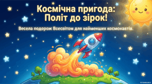 Презентація "Космічна пригода: Політ до зірок"