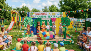 «Казкове літо: проект тижня театралізованої діяльності у старшій групі»