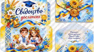 Конверт для свідоцтва досягнень