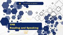 TPR reading and speaking with flashcards  parts 1-5